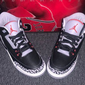 DS BRAND NEW NIKE AIR JORDAN CEMENT 3's 2008 CDP size 6.5 BRAND NEW NEVER WORN